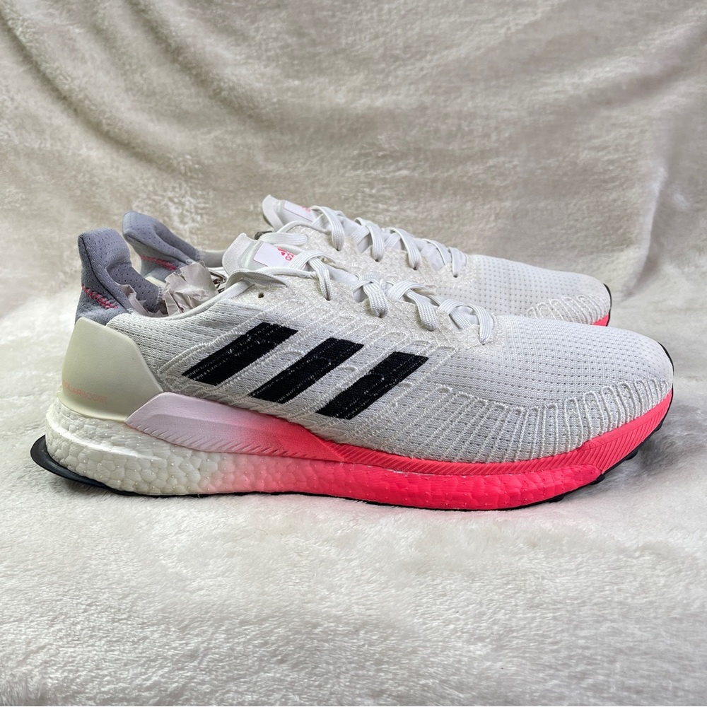 Adidas Solar Boost 19 Cloud White Men's Running Shoes Size 12